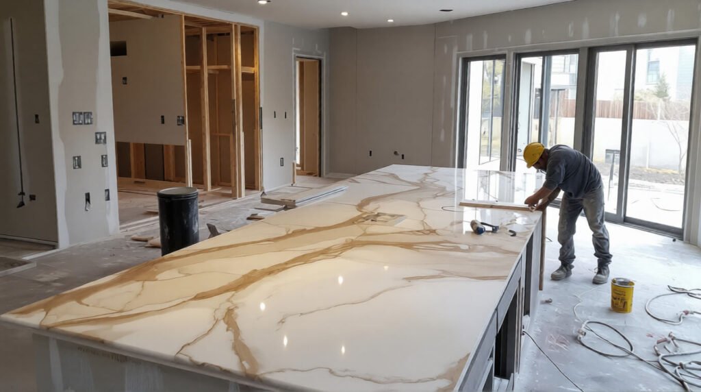 Marble work